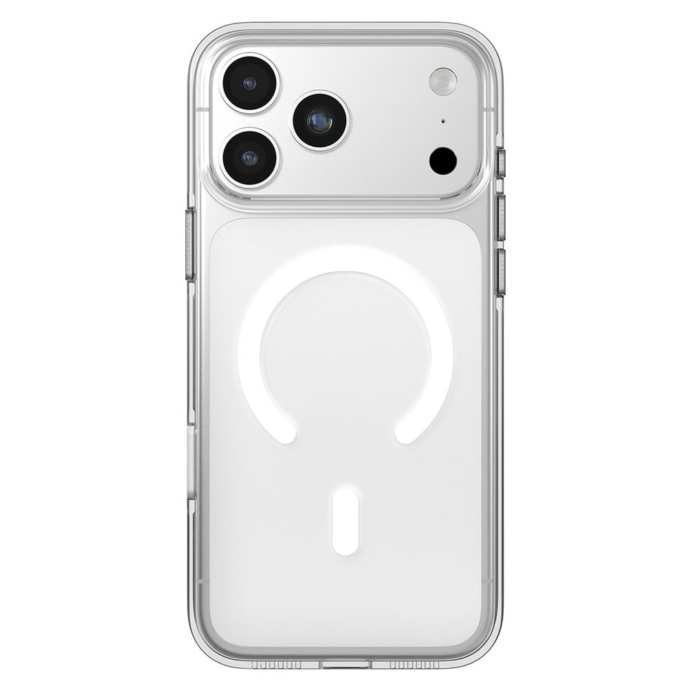 Apple iPhone 17 Pro Kılıf M-safe Şarj Özellikli O-Ring Şeffaf Kajsa Trans Shield Serisi Kapak