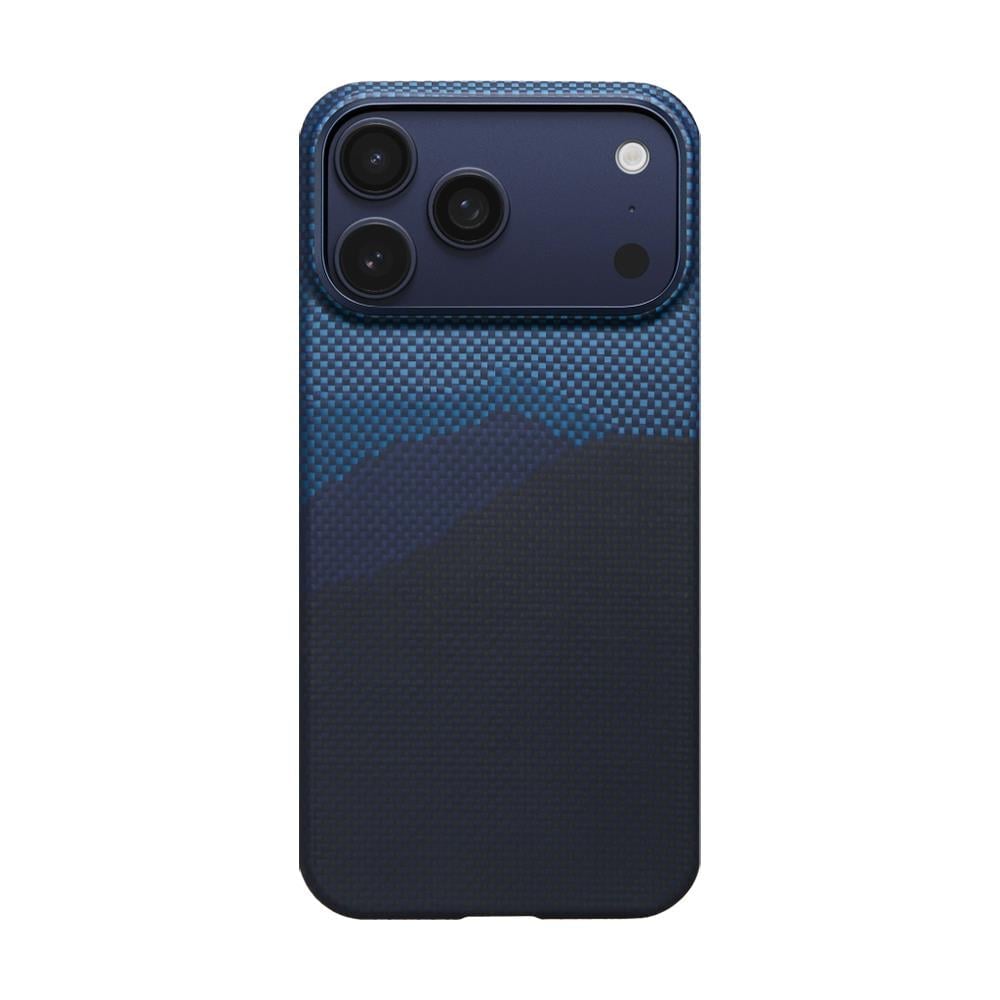 Apple iPhone 17 Pro Kılıf M-safe Şarj Özellikli Karbon Fiber Tasarımlı Benks Aurora ArmorAir Kevlar Kapak