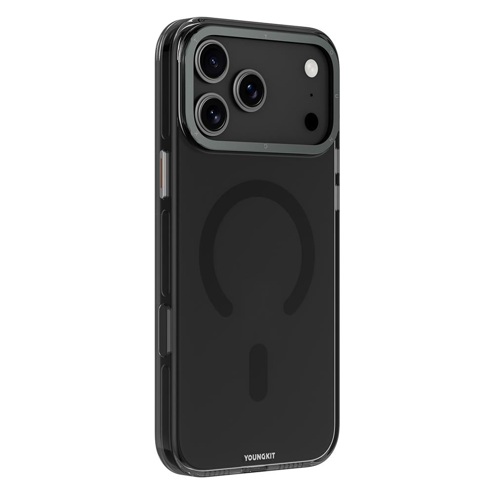Apple iPhone 17 Pro Kılıf M-safe Şarj Özellikli Şeffaf Youngkit Crystal Shield Serisi Kapak