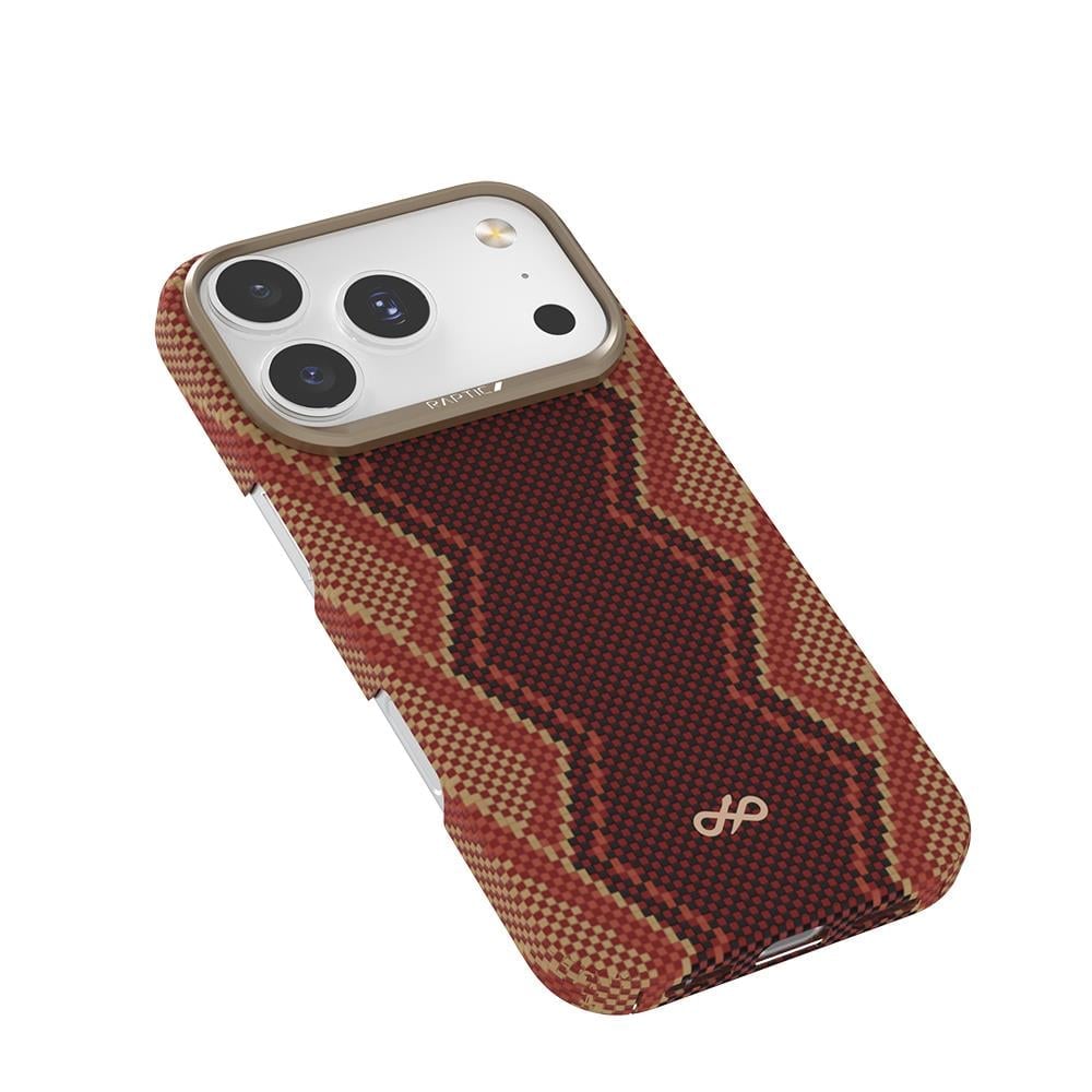 Apple iPhone 17 Pro Kılıf M-safe Şarj Özellikli Raptic Aramid Skin Bionic Serisi Kapak