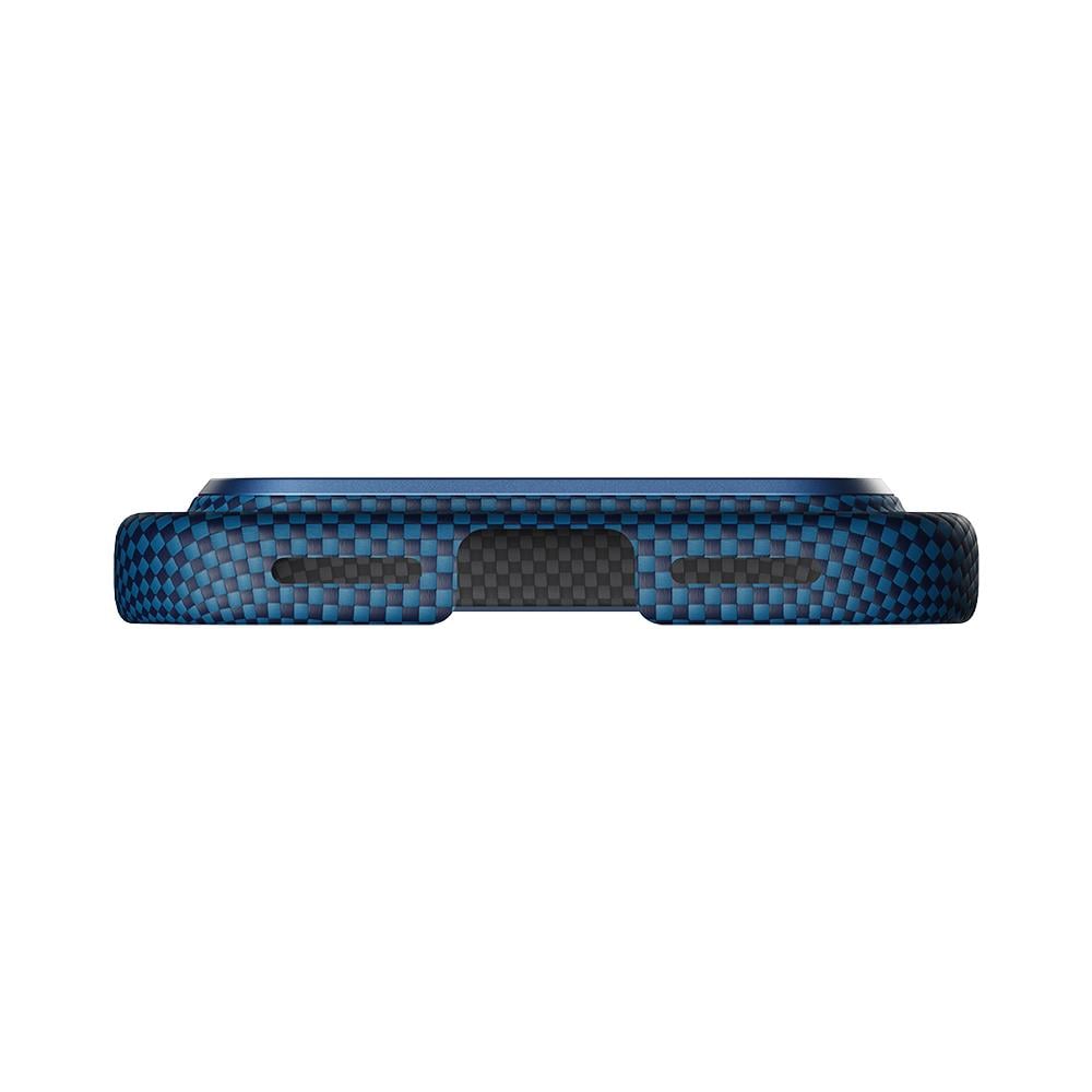 Apple iPhone 17 Pro Kılıf M-safe Şarj Özellikli Lumintex Fosforlu Pitaka Tactile Woven Starpeak Serisi Milky Way Galaxy Kapak