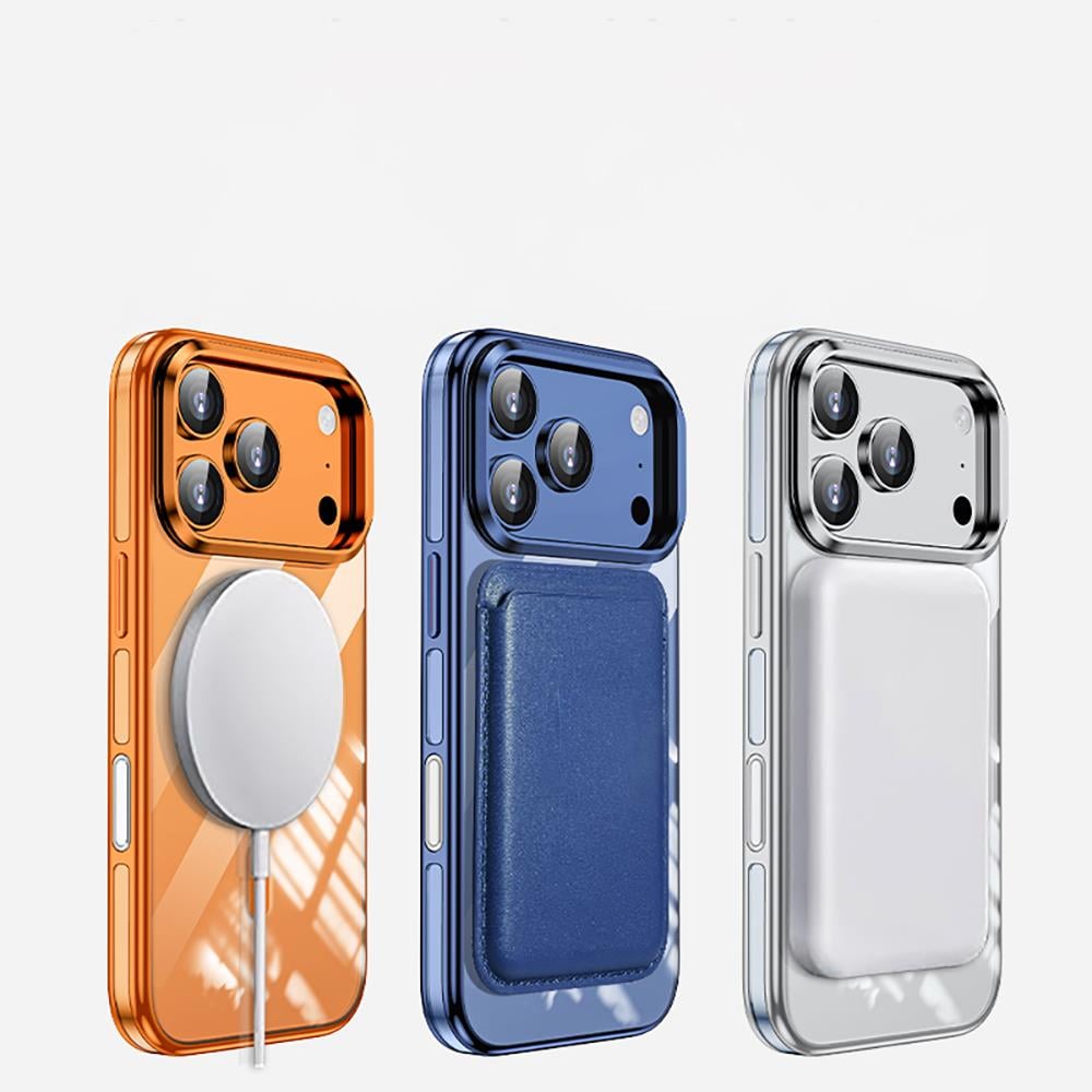Apple iPhone 17 Pro Kılıf M-safe Şarj Özellikli Wlons Standlı Efsane Kapak