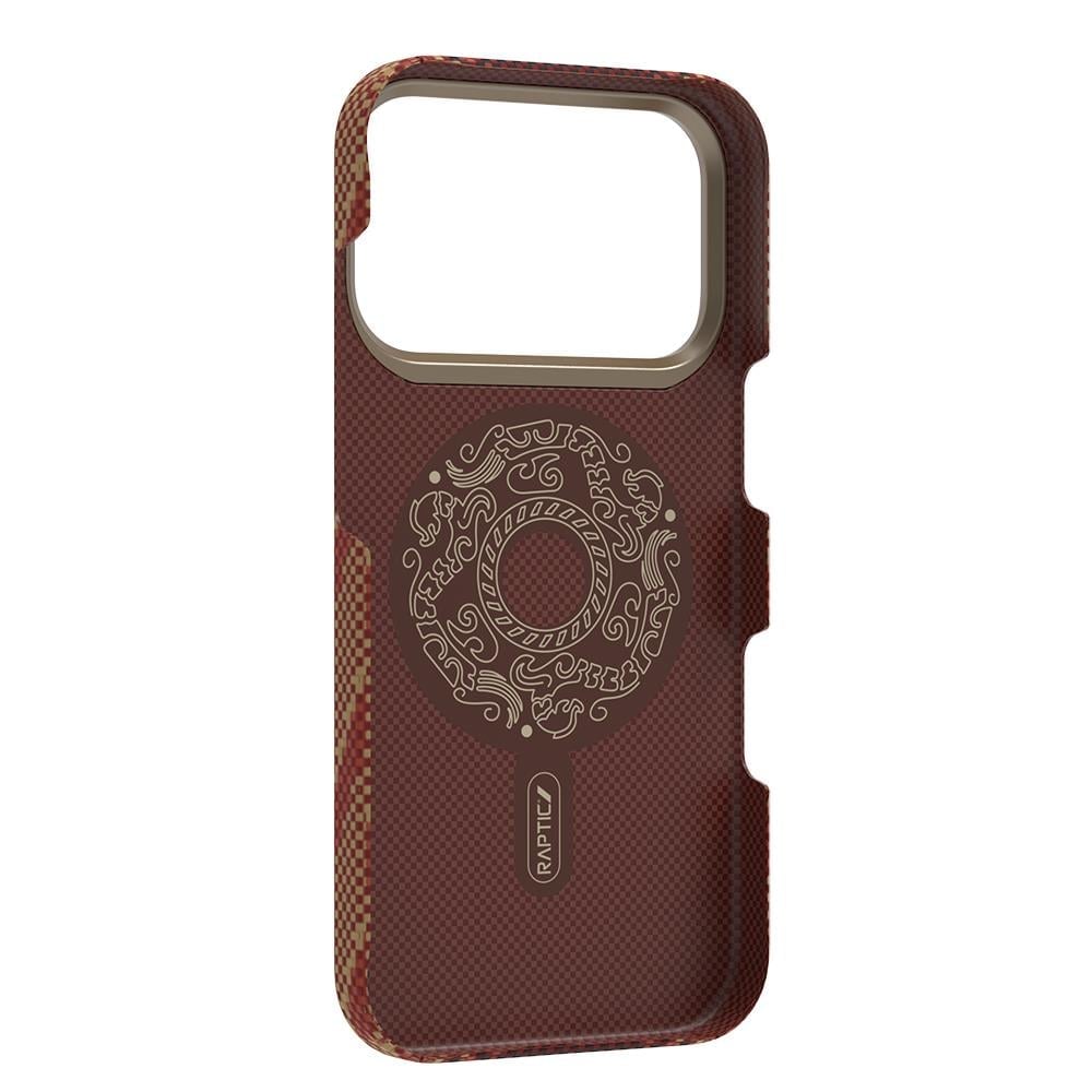 Apple iPhone 17 Pro Kılıf M-safe Şarj Özellikli Raptic Aramid Skin Bionic Serisi Kapak
