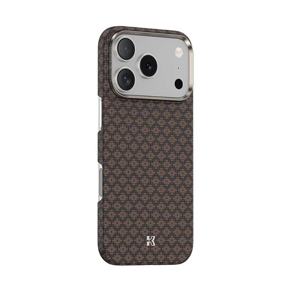 Apple iPhone 17 Pro Kılıf M-Safe Şarj Özellikli Benks ArmorAir ArmorGrid Serisi Kevlar Kapak