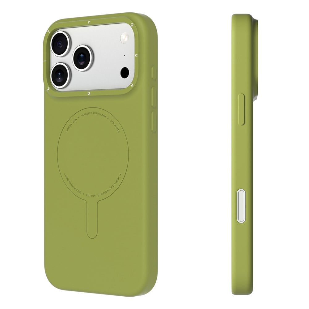Apple iPhone 17 Pro Kılıf M-Safe Şarj Özellikli Youngkit Morandi Serisi Kapak
