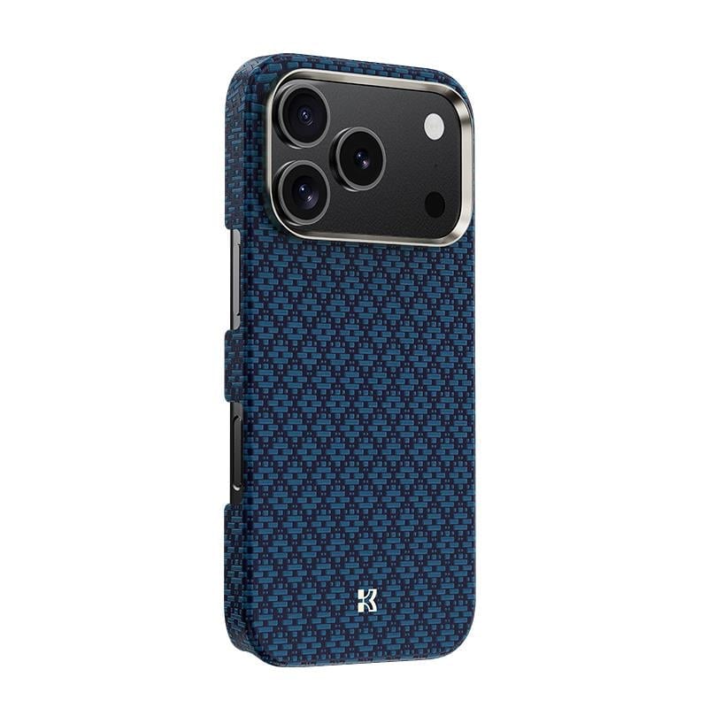 Apple iPhone 17 Pro Kılıf M-Safe Şarj Özellikli Benks ArmorAir ArmorGrid Serisi Kevlar Kapak