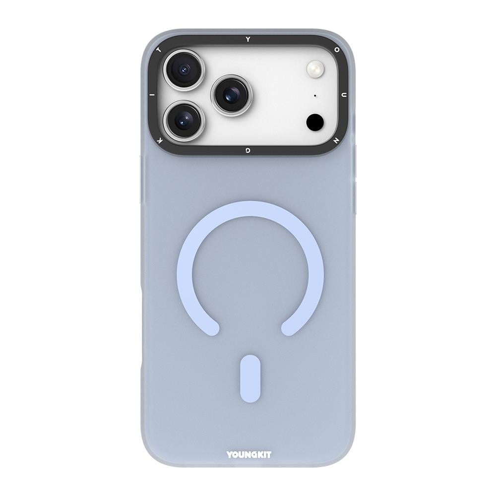 Apple iPhone 17 Pro Kılıf M-safe Şarj Özellikli Youngkit Hidden Sand Serisi Kapak