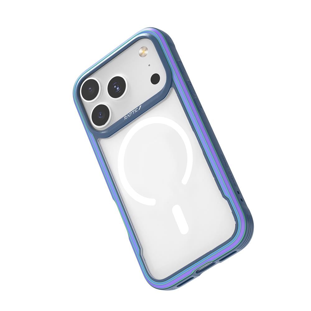 Apple iPhone 17 Pro Kılıf M-safe Şarj Özellikli Airbagli Raptic Shield Serisi Şeffaf Arka Yüzey Kapak