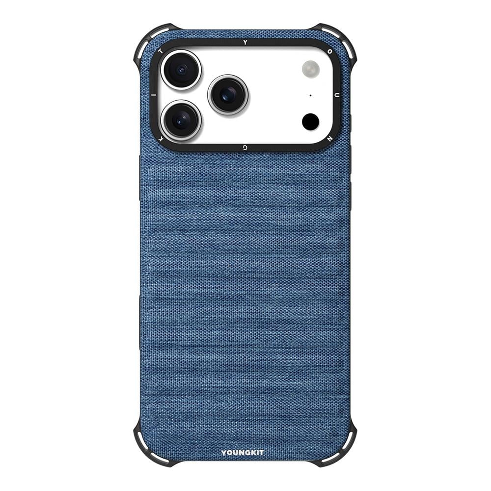 Apple iPhone 17 Pro Kılıf M-safe Şarj Özellikli Youngkit Canvas Serisi Kapak