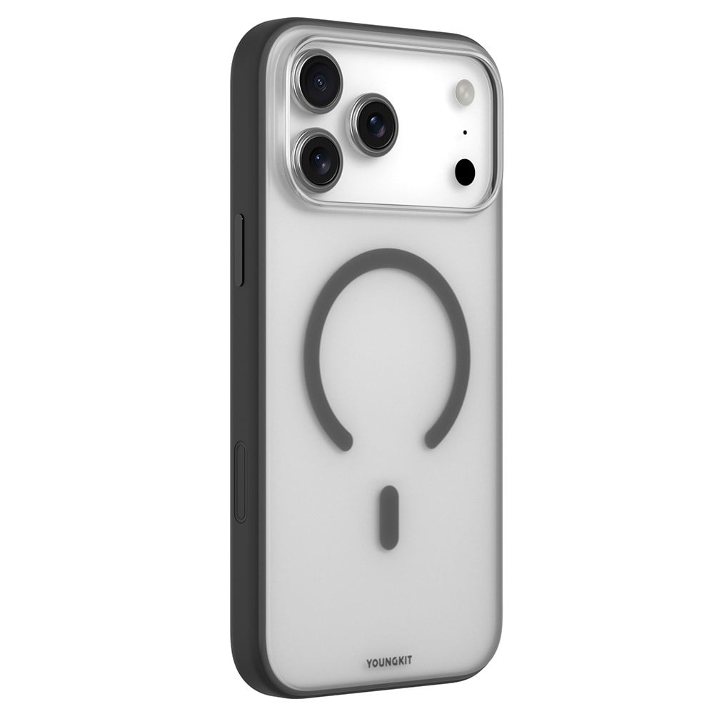 Apple iPhone 17 Pro Kılıf M-safe Şarj Özellikli Youngkit Clear Serisi Kapak