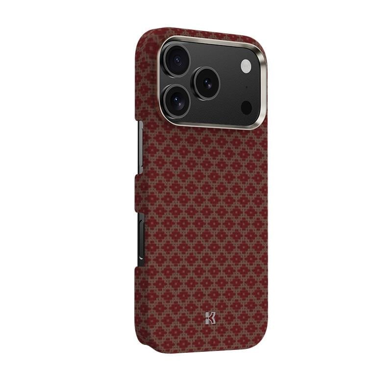 Apple iPhone 17 Pro Kılıf M-Safe Şarj Özellikli Benks ArmorAir ArmorGrid Serisi Kevlar Kapak