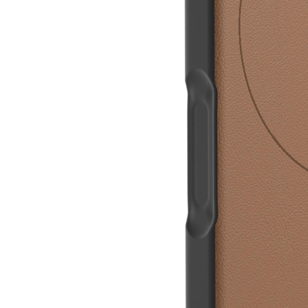 Apple iPhone 17 Pro Kılıf M-safe Şarj Özellikli Basit Mat Deri Desenli Youngkit Tech Fashion Serisi Kapak