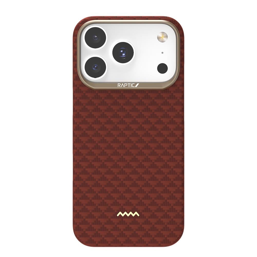 Apple iPhone 17 Pro Kılıf M-safe Şarj Özellikli Raptic Aramid Skin Origin Serisi Kapak