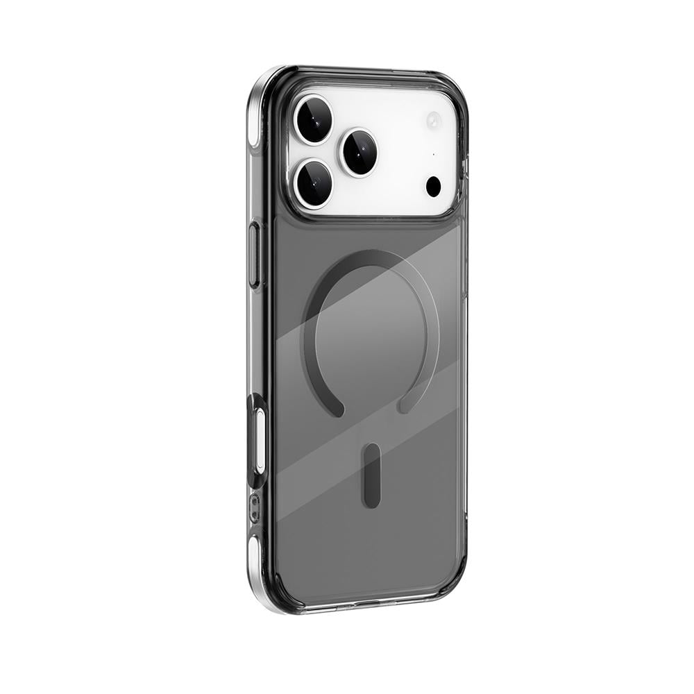 Apple iPhone 17 Pro Kılıf M-safe Şarj Özellikli Wiwu MCC-702 Titanyum Pro Serisi Sert PC Kapak
