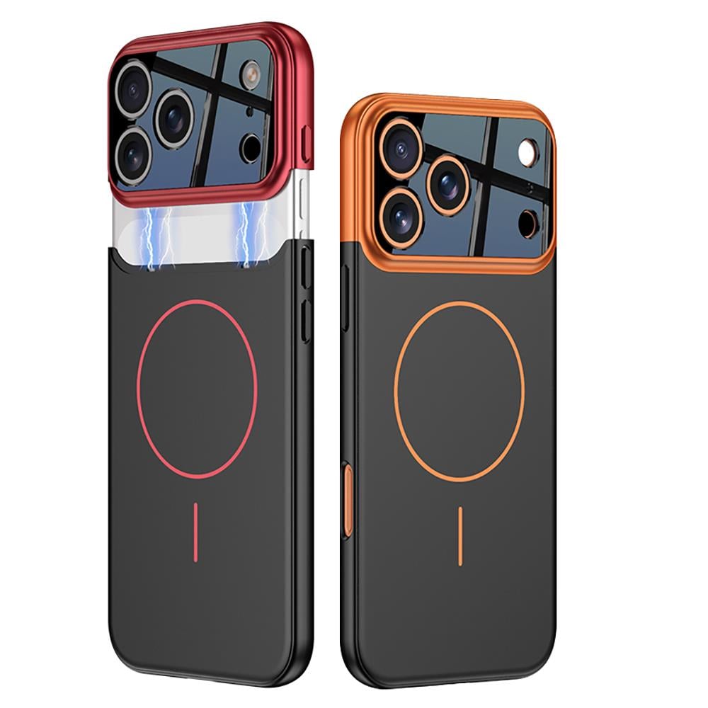 Apple iPhone 17 Pro Kılıf M-safe Şarj Özellikli Çift Parçalı Zore Napoli Kapak