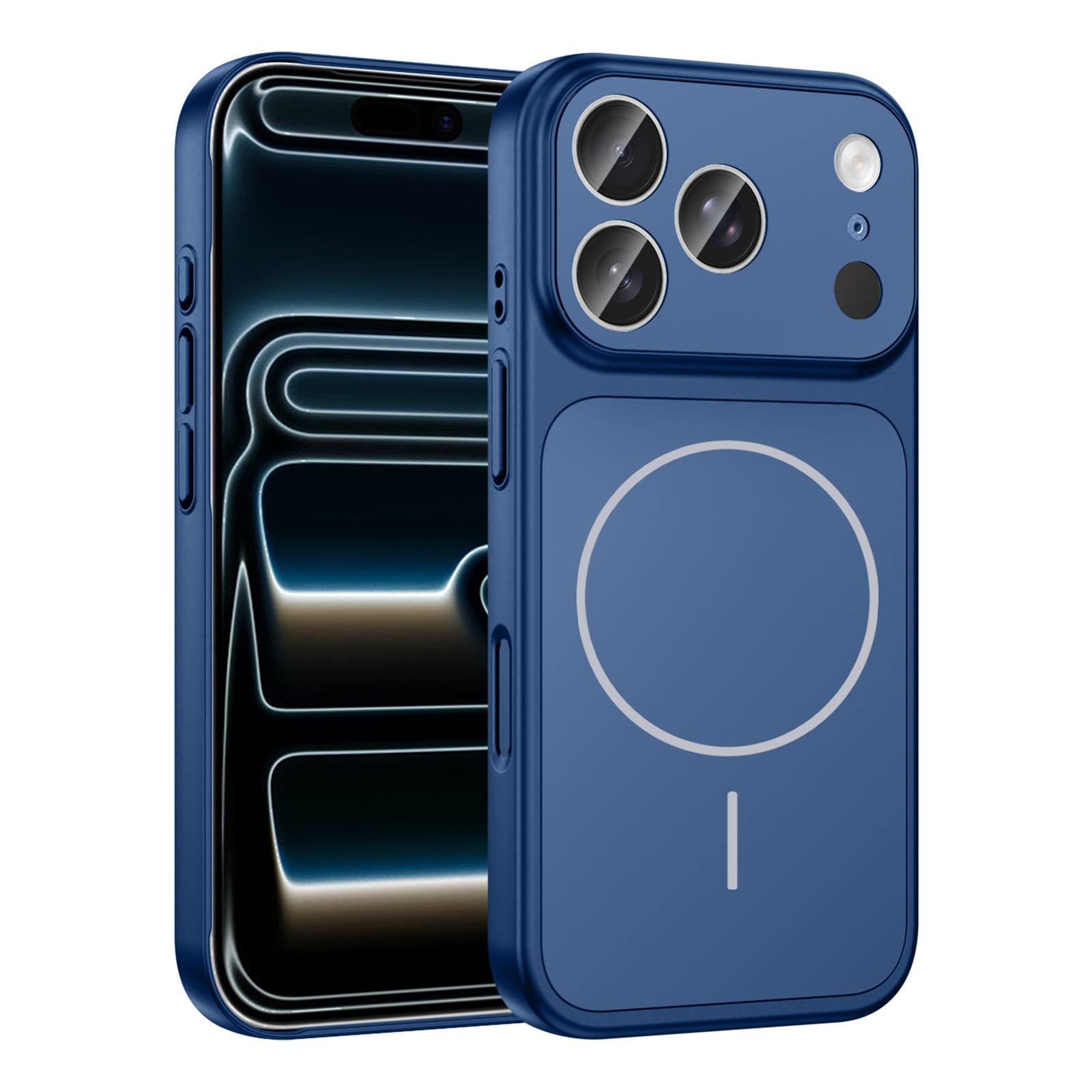 Apple iPhone 17 Pro Kılıf Zore M-Safe Şarj Özellikli Kamera Korumalı Formen Kapak