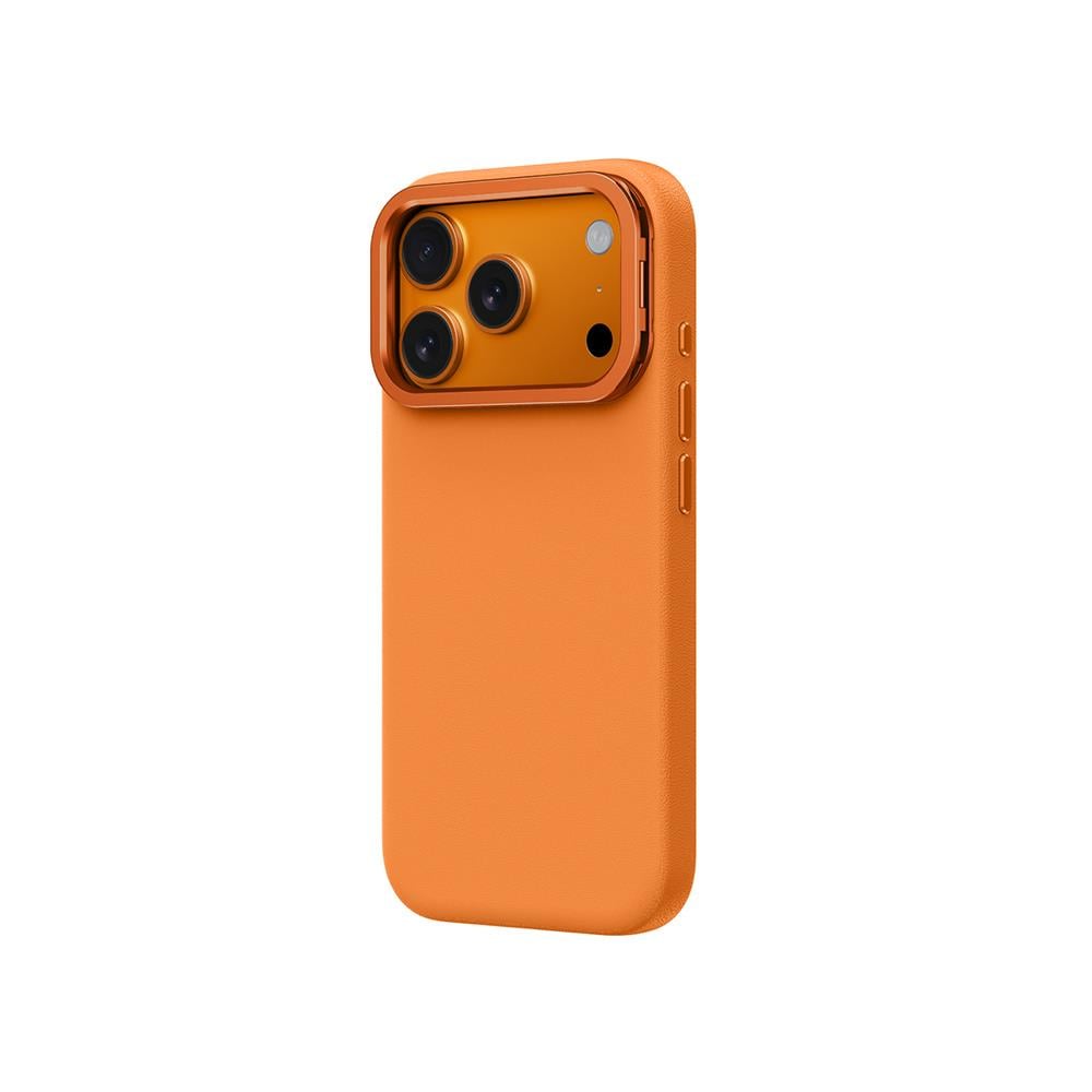 Apple iPhone 17 Pro M-safe Şarj Özellikli Standlı Amazingthing Glamour Mag Serisi PU Kapak