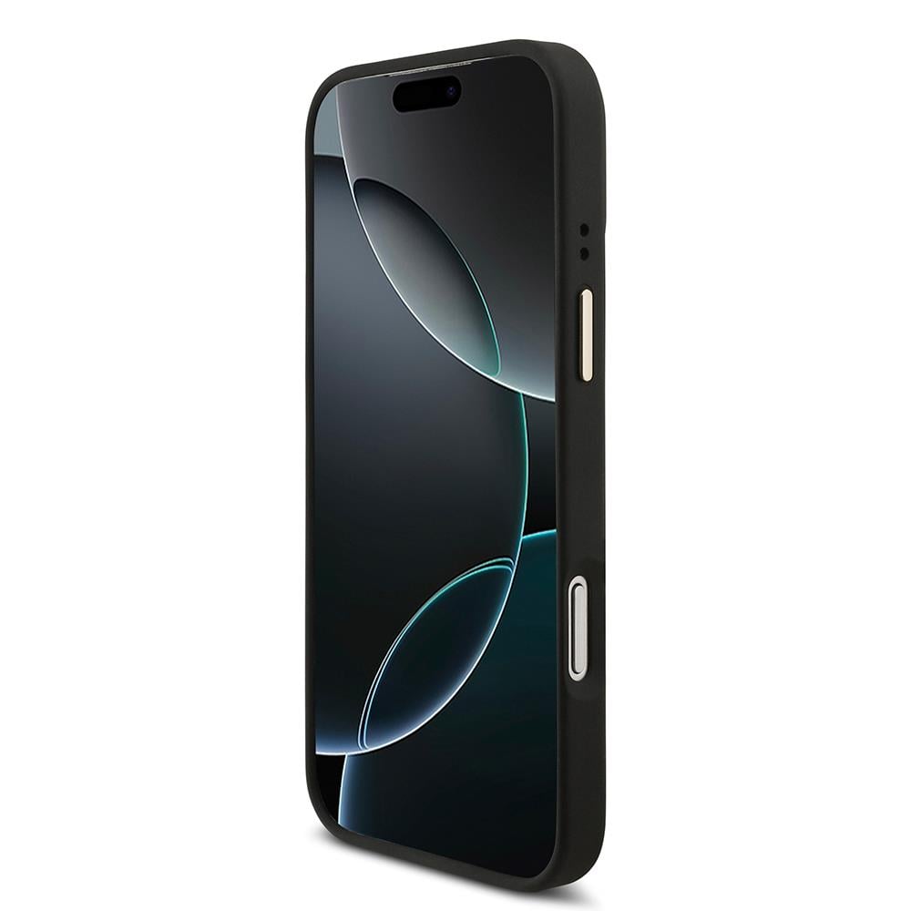Apple iPhone 17 Pro Max Guess Orjinal Lisanslı 4G ve Yazı Logolu Kılıf + Ekran Koruyucu + Lens Koruyucu 3in1 Aksesuar Seti