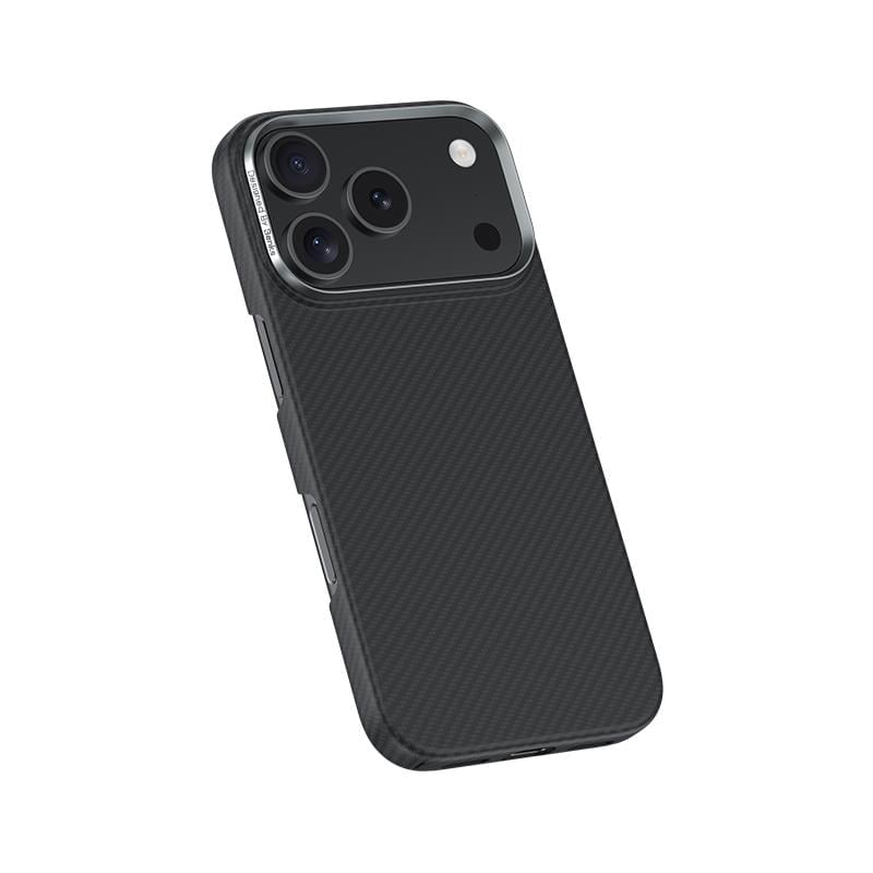 Apple iPhone 17 Pro Max Kılıf Benks M-safe Şarj Özellikli Metal Kamera Çerçeveli Magnetik ArmorAir 600D Kevlar Fiber Kapak