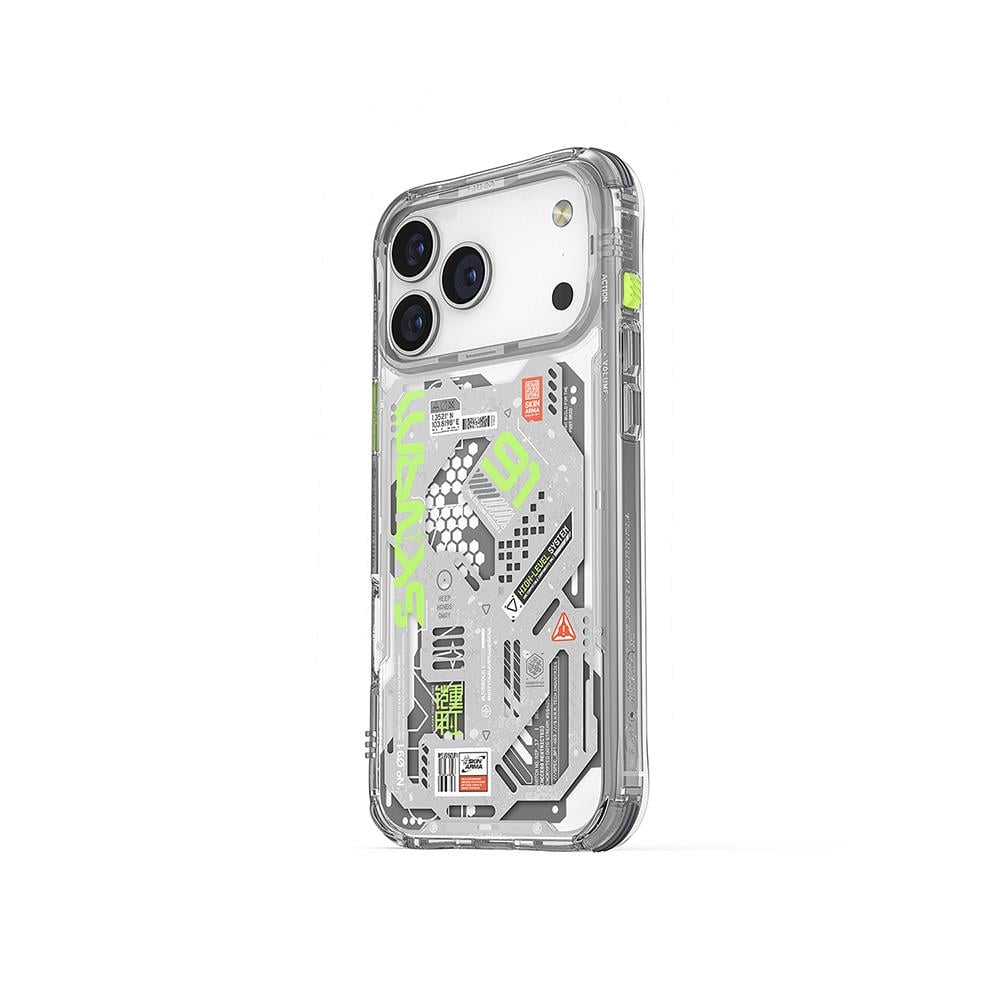 Apple iPhone 17 Pro Max Kılıf Desenli Airbag Tasarımlı Skinarma Spectra Kapak