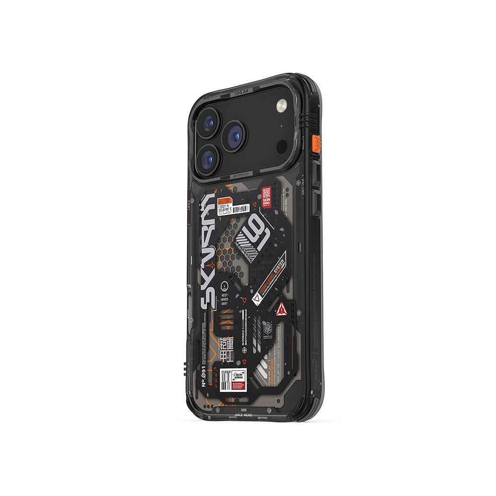 Apple iPhone 17 Pro Max Kılıf Desenli Airbag Tasarımlı Skinarma Spectra Kapak