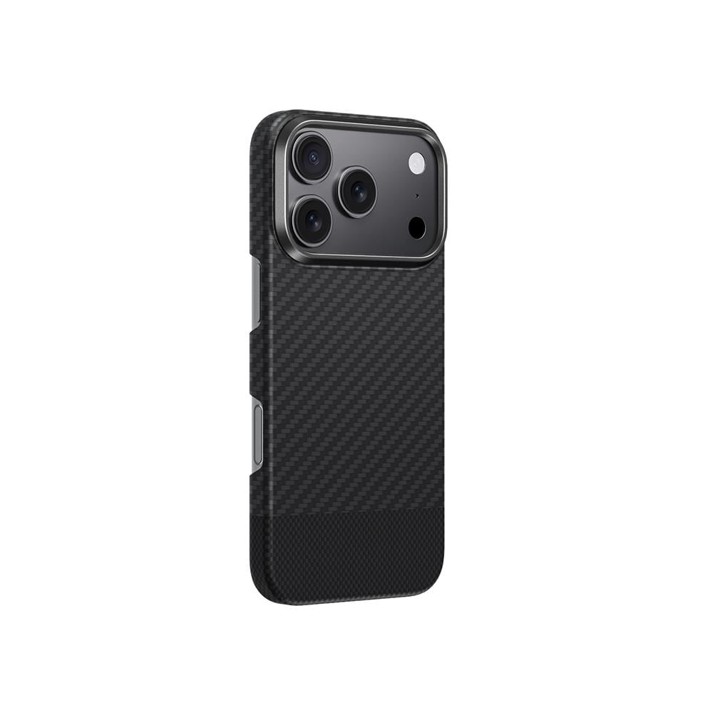 Apple iPhone 17 Pro Max Kılıf M-safe Şarj Özellikli 1500D Aramid Fiber Amazingthing Titan Max Serisi Kapak
