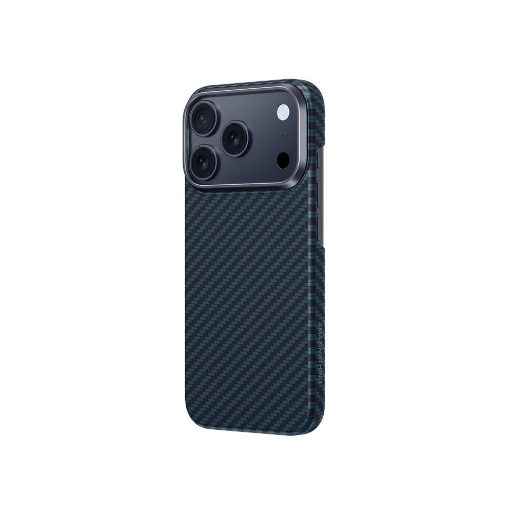 Apple iPhone 17 Pro Max Kılıf M-safe Şarj Özellikli 1500D Aramid Fiber Amazingthing Titan Max Serisi Kapak