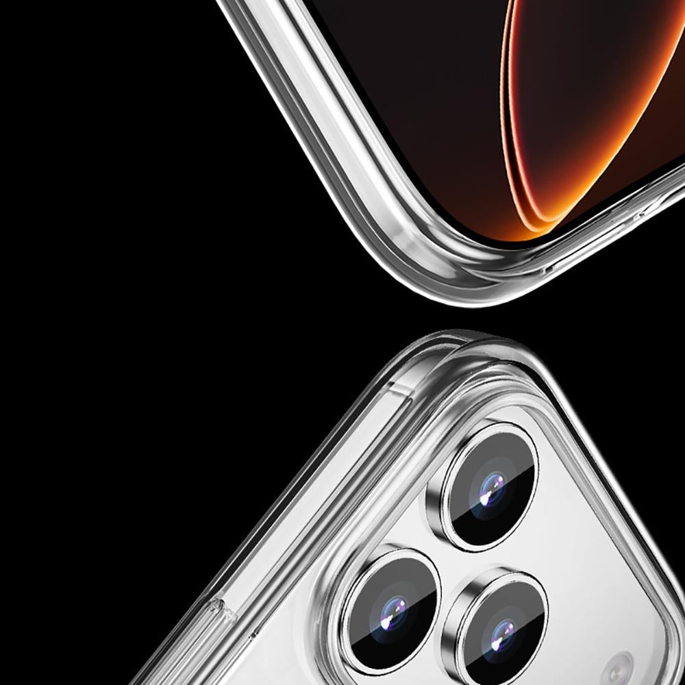 Apple iPhone 17 Pro Max Kılıf M-safe Şarj Özellikli Transparan Sert PC Wlons Pita Kapak