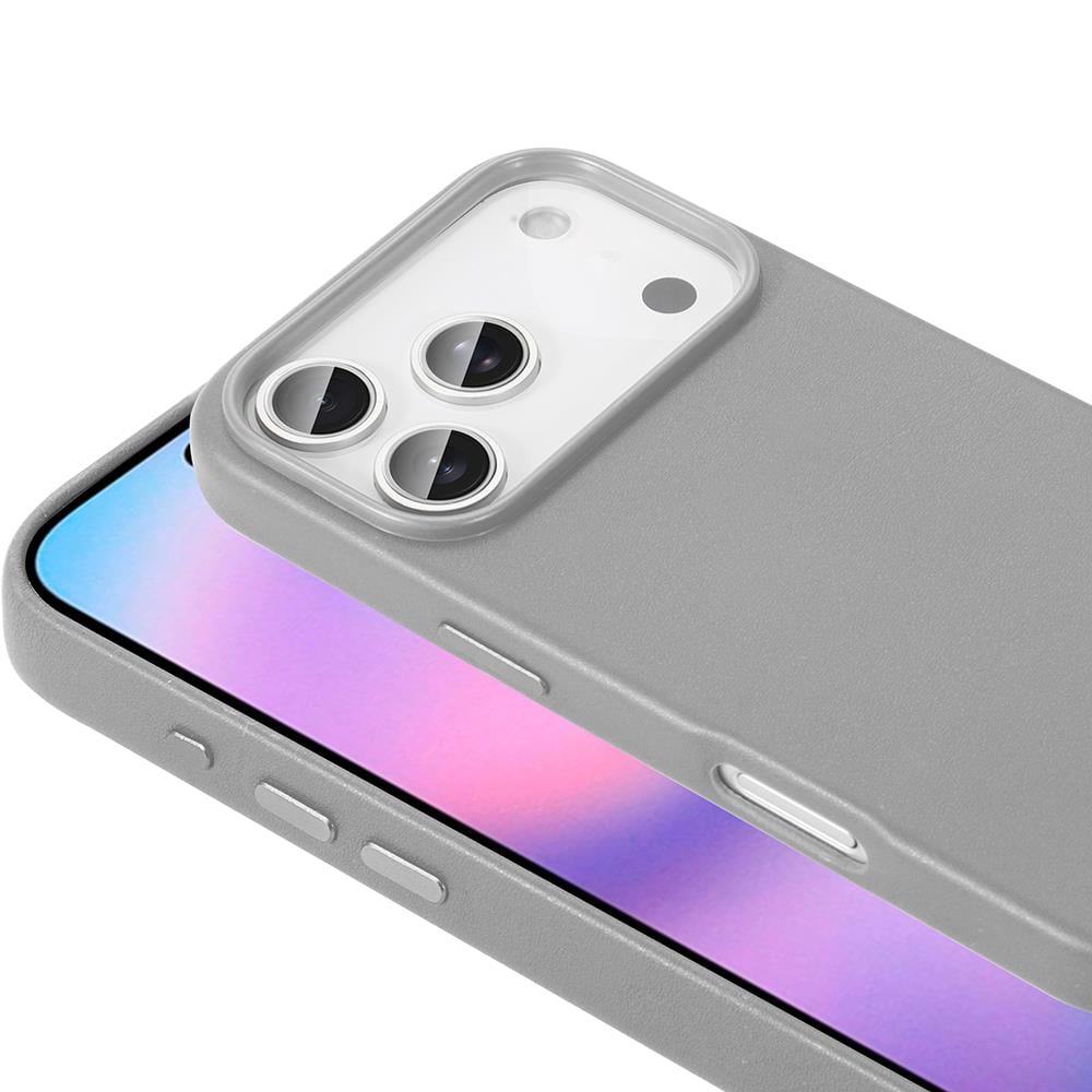 Apple iPhone 17 Pro Max Kılıf M-safe Şarj Özellikli PU Deri Görünümlü Zore Kupra Kapak