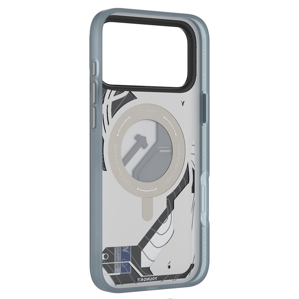 Apple iPhone 17 Pro Max Kılıf M-safe Şarj Özellikli Youngkit Starship Serisi Kapak