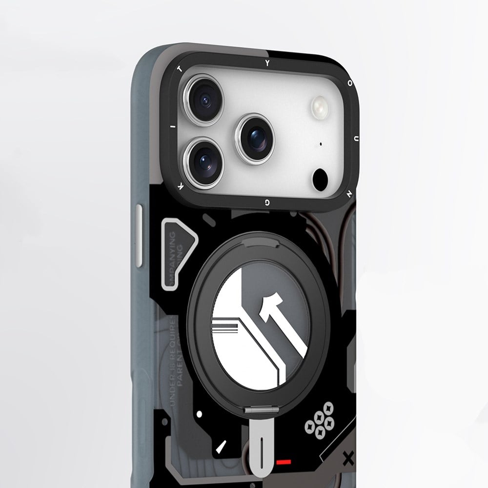 Apple iPhone 17 Pro Max Kılıf M-safe Şarj Özellikli Youngkit Starship Serisi Kapak