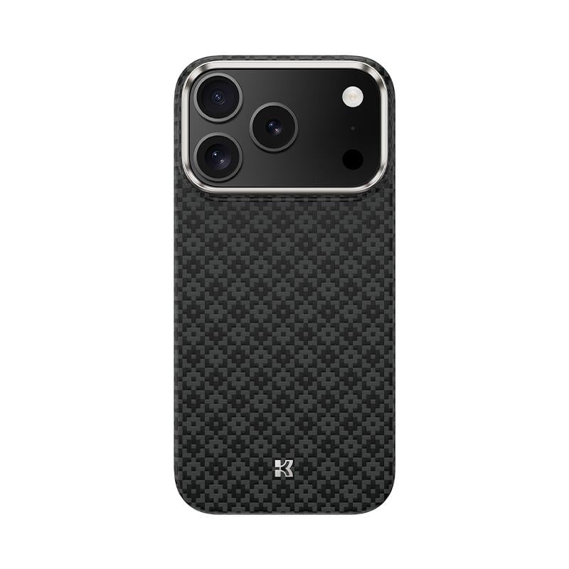Apple iPhone 17 Pro Max Kılıf M-Safe Şarj Özellikli Benks ArmorAir ArmorGrid Serisi Kevlar Kapak