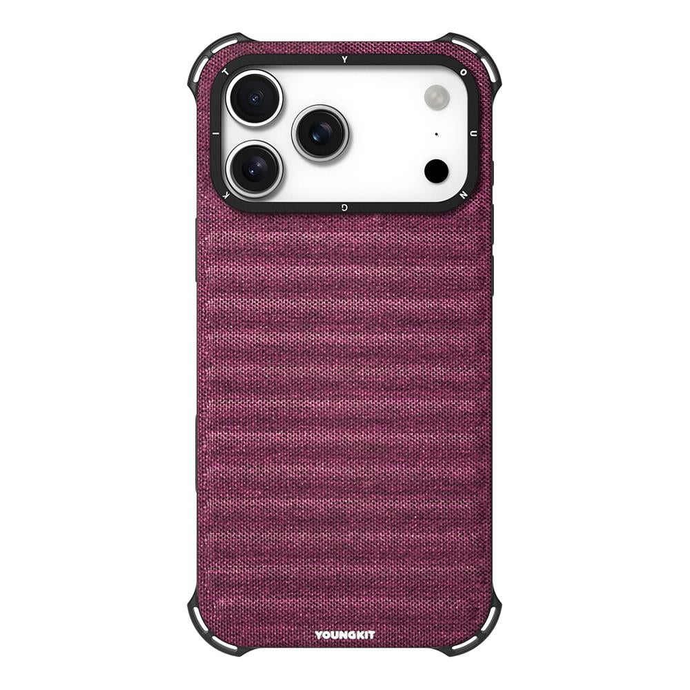 Apple iPhone 17 Pro Max Kılıf M-safe Şarj Özellikli Youngkit Canvas Serisi Kapak