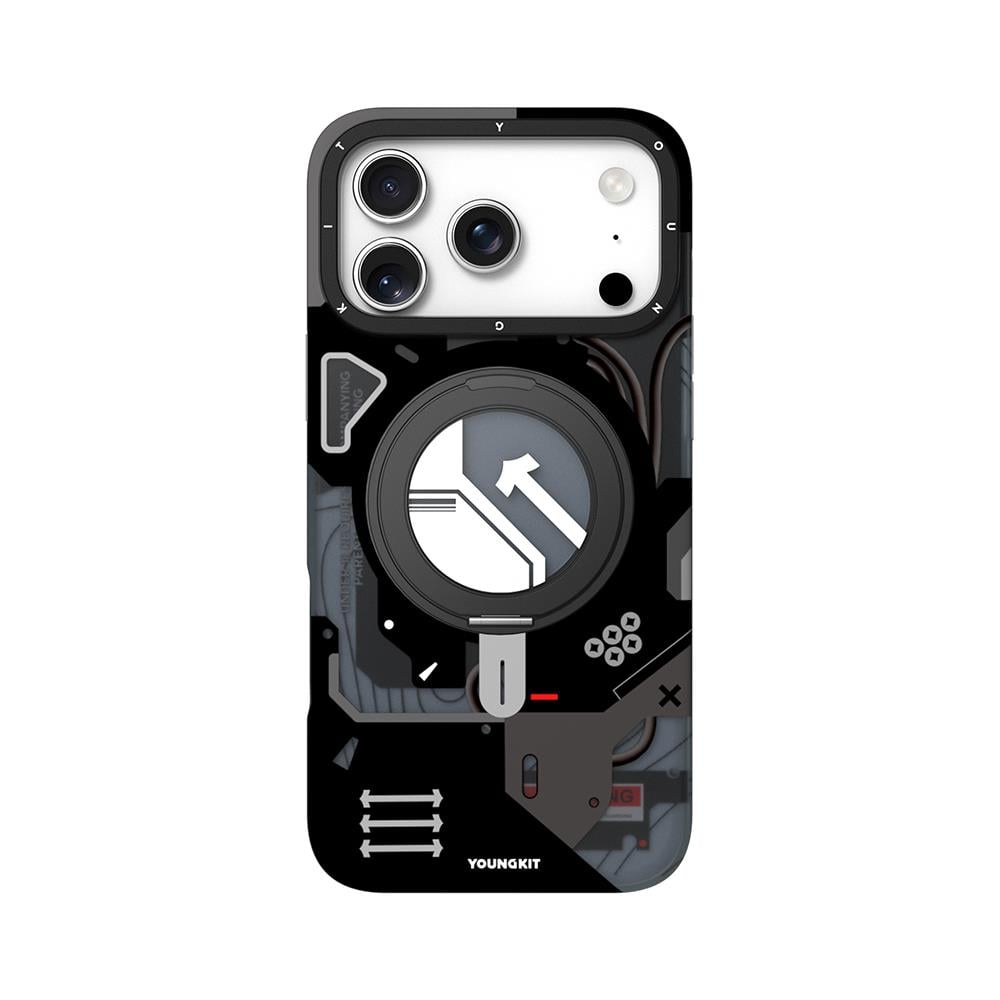 Apple iPhone 17 Pro Max Kılıf M-safe Şarj Özellikli Youngkit Starship Serisi Kapak