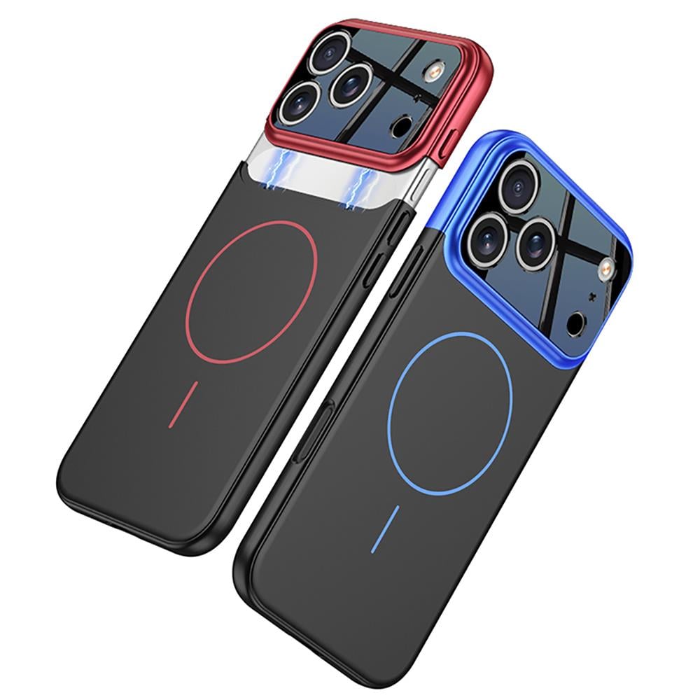 Apple iPhone 17 Pro Max Kılıf M-safe Şarj Özellikli Çift Parçalı Zore Napoli Kapak