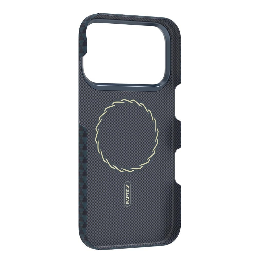 Apple iPhone 17 Pro Max Kılıf M-safe Şarj Özellikli Raptic Aramid Skin Origin Serisi Kapak