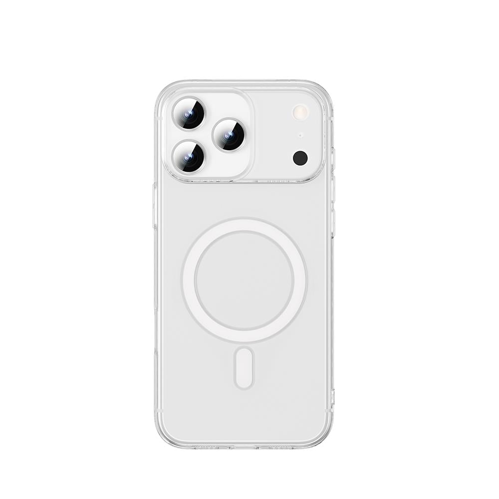 Apple iPhone 17 Pro Max Kılıf M-safe Şarj Özellikli Wiwu YXK-207 Invisible Pro Sert PC Kapak