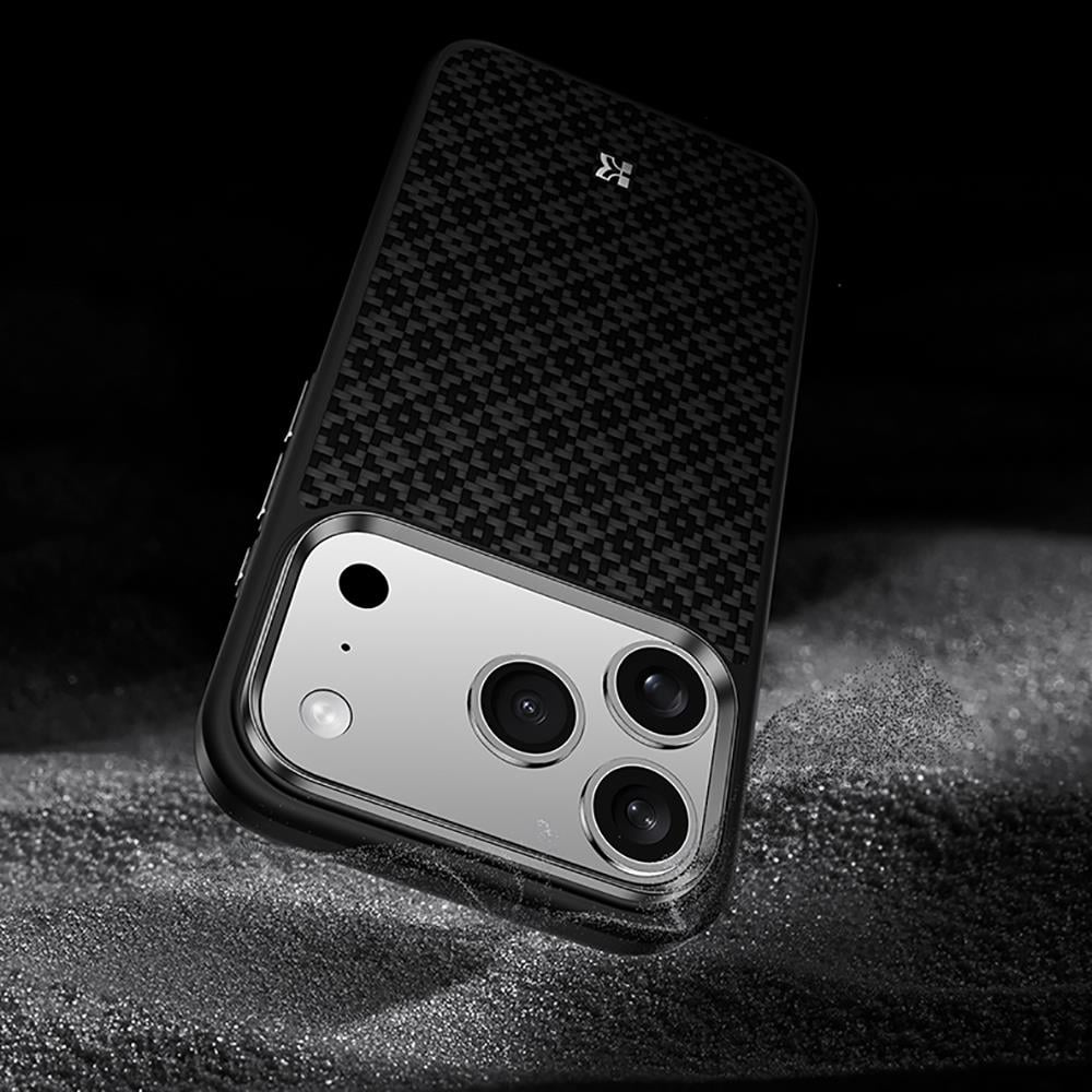 Apple iPhone 17 Pro Max Kılıf M-Safe Şarj Özellikli Benks ArmorPro ArmorGrid Serisi Kevlar Kapak