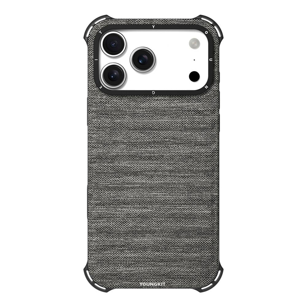 Apple iPhone 17 Pro Max Kılıf M-safe Şarj Özellikli Youngkit Canvas Serisi Kapak