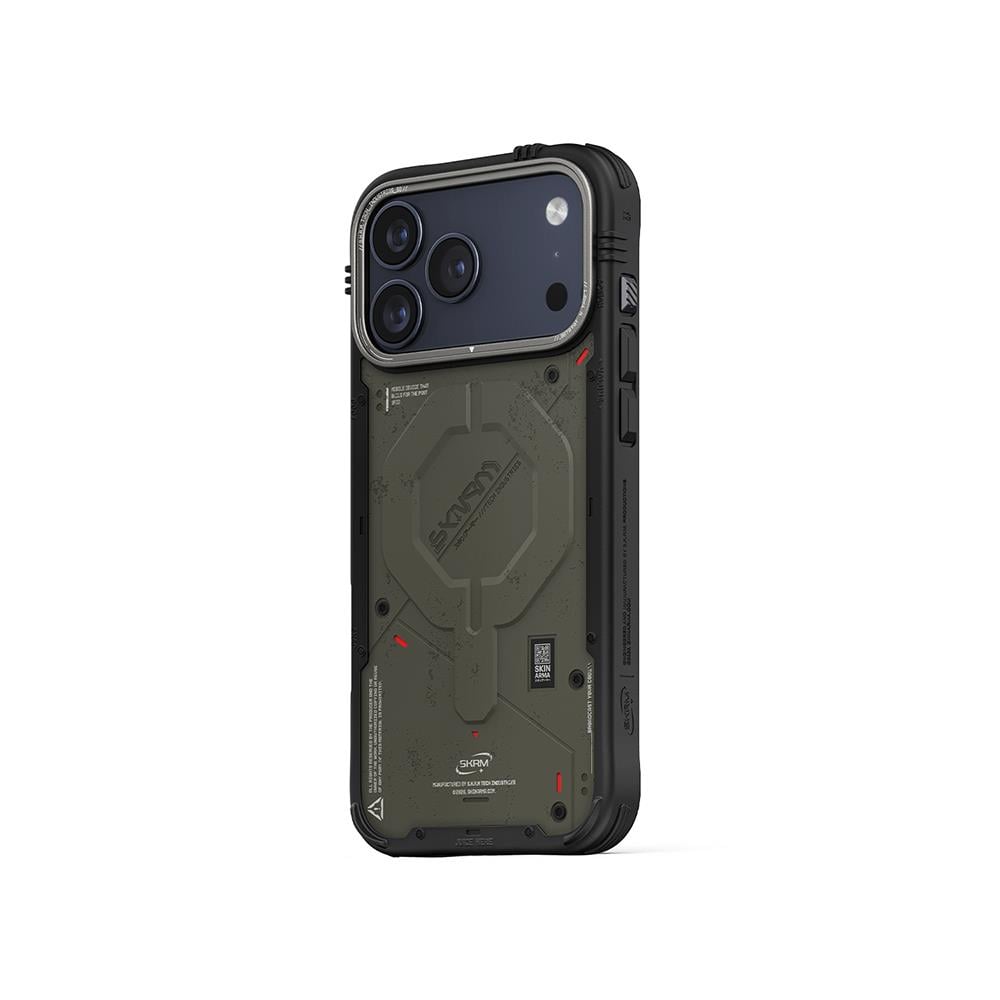 Apple iPhone 17 Pro Max Kılıf M-Safe Şarj Özellikli Airbag Tasarımlı Skinarma Vigor Kapak