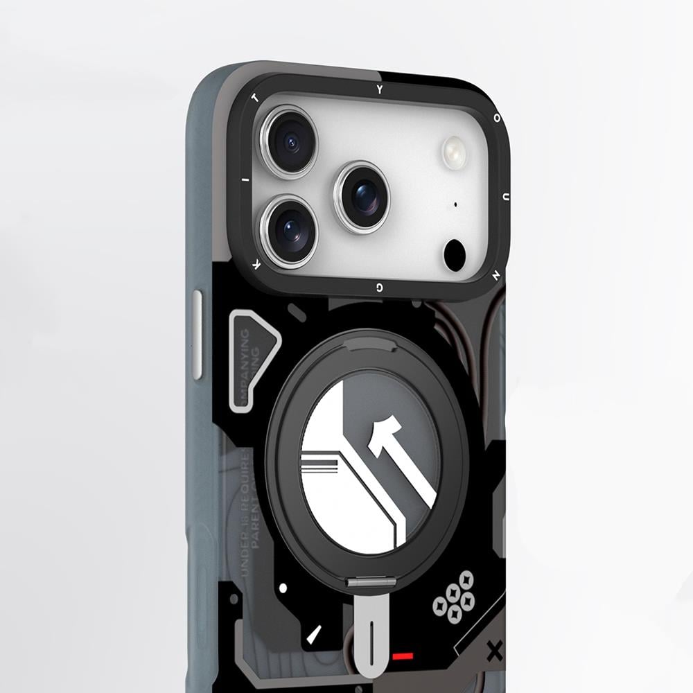 Apple iPhone 17 Pro Max Kılıf M-safe Şarj Özellikli Youngkit Starship Serisi Kapak