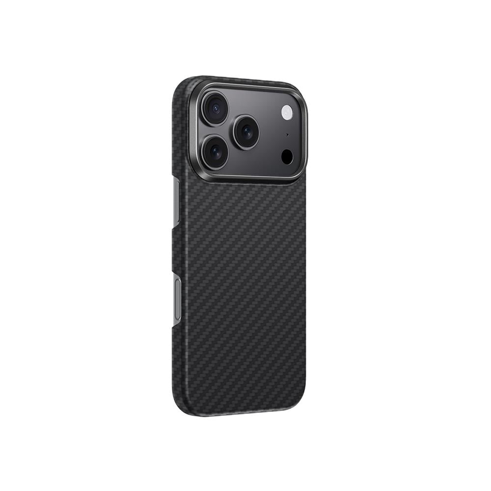 Apple iPhone 17 Pro Max Kılıf M-safe Şarj Özellikli 1500D Aramid Fiber Amazingthing Titan Max Serisi Kapak