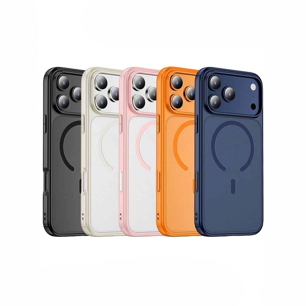 Apple iPhone 17 Pro Max Kılıf M-safe Şarj Özellikli Mat Arka Yüzey Wlons Lola Kapak