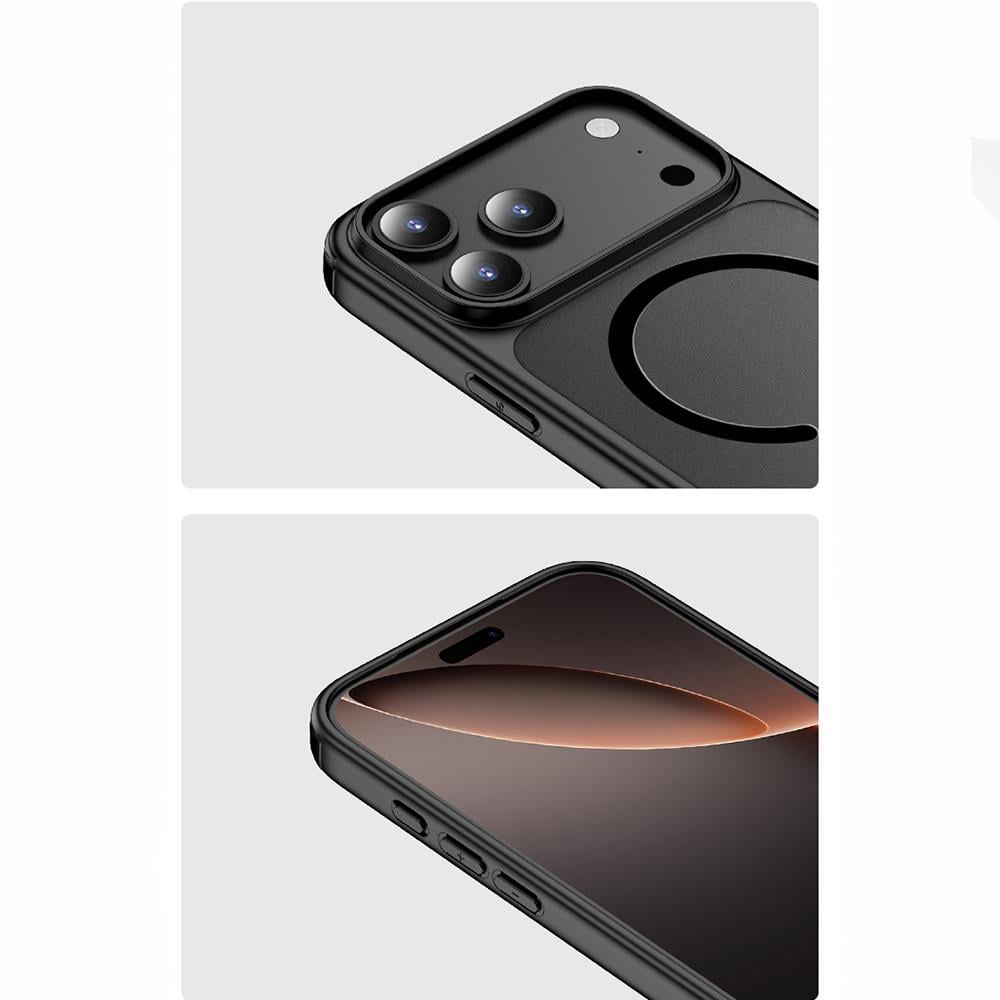 Apple iPhone 17 Pro Max Kılıf M-safe Şarj Özellikli Mat Arka Yüzey Wlons Lola Kapak