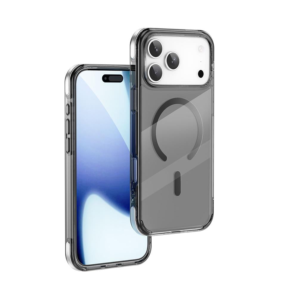 Apple iPhone 17 Pro Max Kılıf M-safe Şarj Özellikli Wiwu MCC-702 Titanyum Pro Serisi Sert PC Kapak
