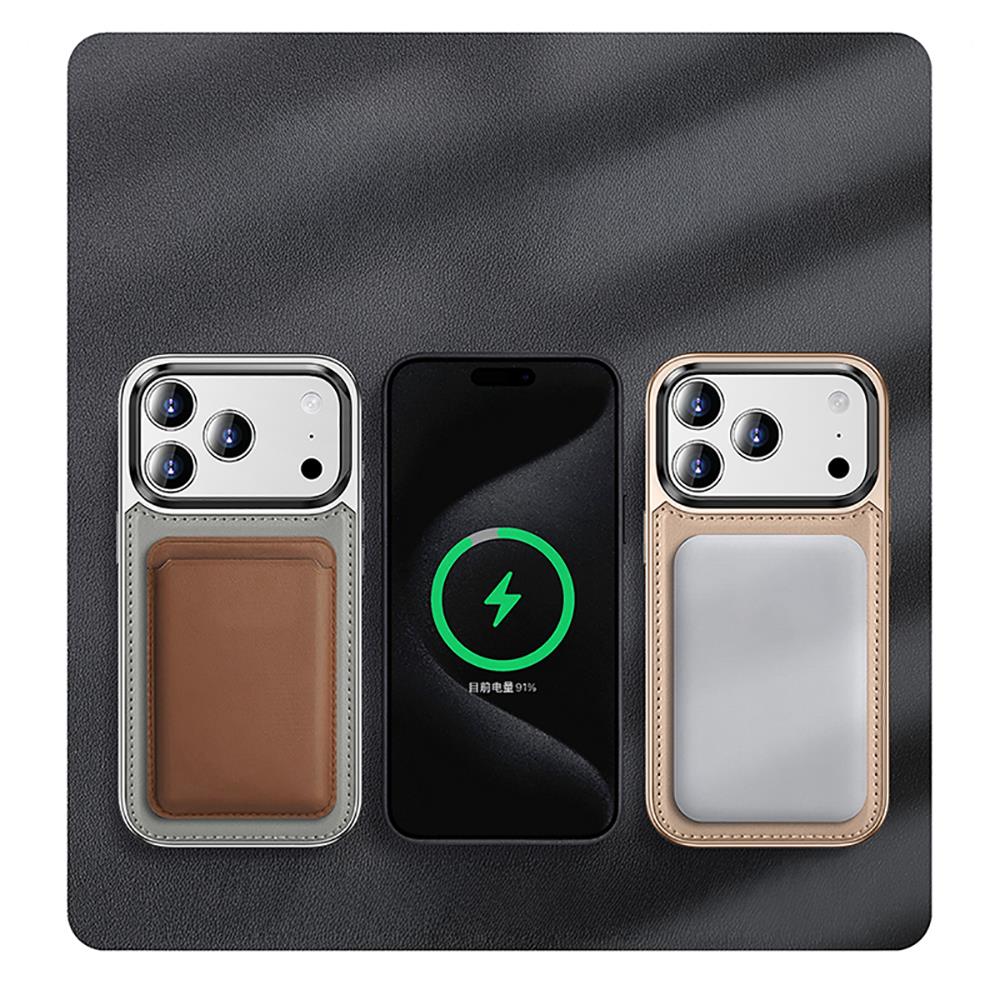 Apple iPhone 17 Pro Max Kılıf M-safe Şarj Özellikli Standlı Leto Kapak