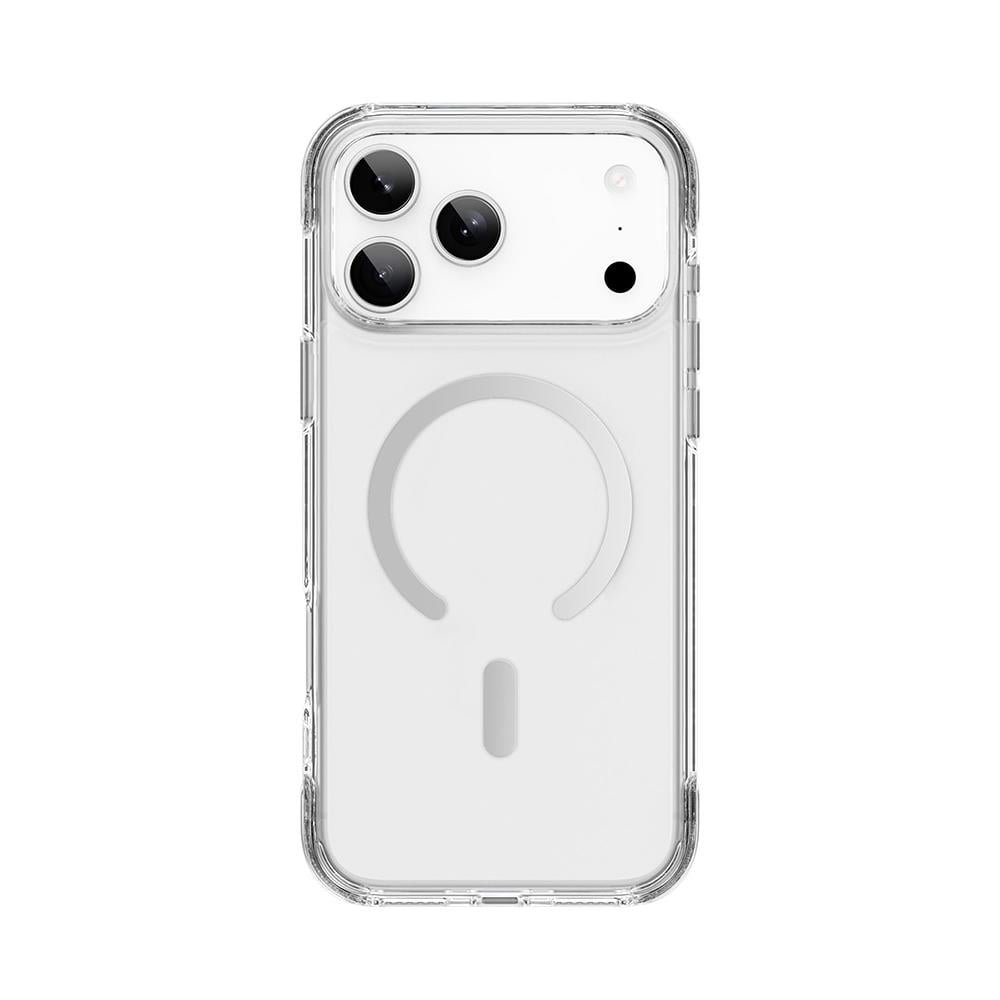 Apple iPhone 17 Pro Max Kılıf M-safe Şarj Özellikli Wiwu MCC-702 Titanyum Pro Serisi Sert PC Kapak