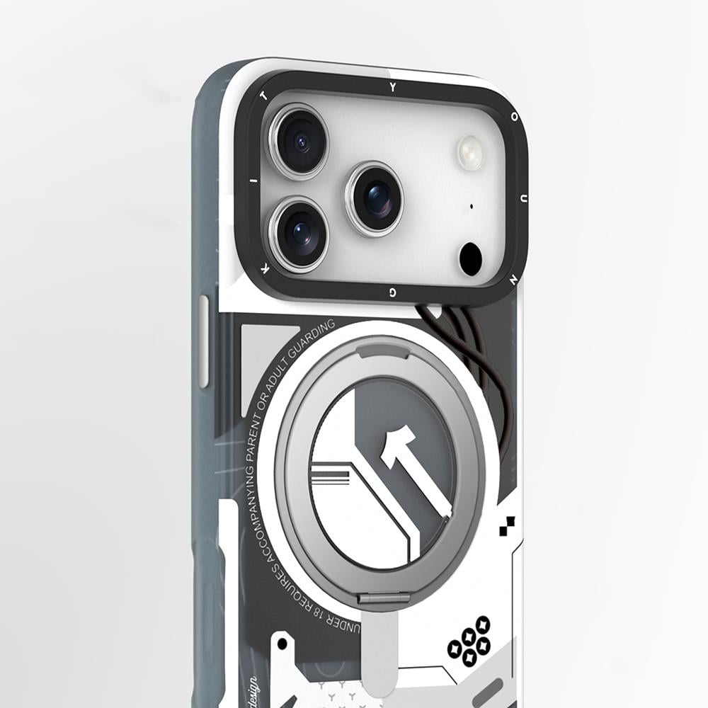 Apple iPhone 17 Pro Max Kılıf M-safe Şarj Özellikli Youngkit Starship Serisi Kapak