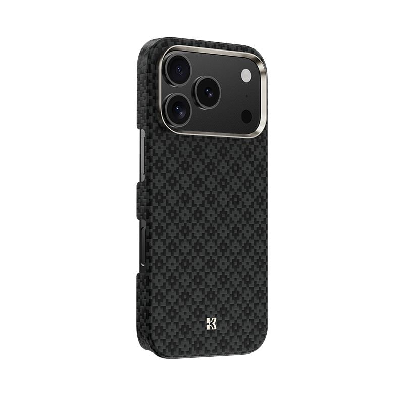 Apple iPhone 17 Pro Max Kılıf M-Safe Şarj Özellikli Benks ArmorAir ArmorGrid Serisi Kevlar Kapak