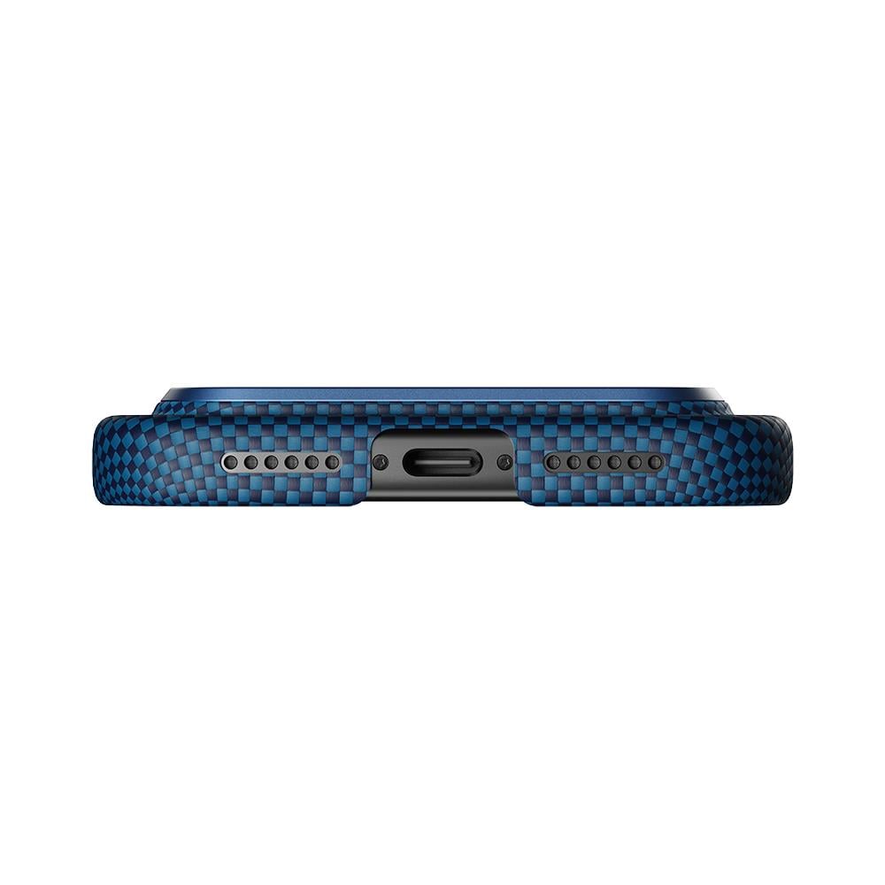 Apple iPhone 17 Pro Max Kılıf M-safe Şarj Özellikli Lumintex Fosforlu Pitaka Tactile Woven Starpeak Serisi Milky Way Galaxy Kapak